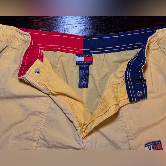 1996 Tommy Hilfiger Shorts International Games Life Guard Cargo Men’s Medium - Picture 5 of 10